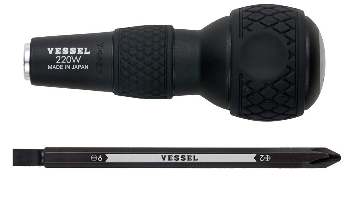 Vessel TX76U: Compact Ratchet Screwdriver Set for Pros & DIYers